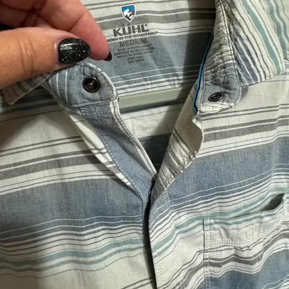 Kuhl Snap Front Shirt, Size M‎ - Picture 6 of 6